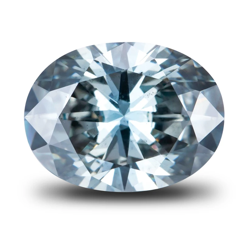 1.2 ct Mėlyna, širdies ir KRAUJAGYSLIŲ Laboratorijoje Auginami Diamond Ovalo Formos