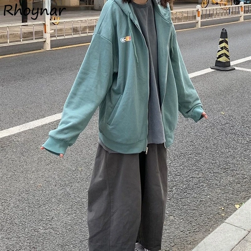 Pagrindinio Striukės Moterims su Skrybėlę Harajuku Kišenėje Atsitiktinis Hip-Hop Madinga Outwear Visų rungtynių Poros Streetwear Laisvalaikio Kasdien Nauja Ins