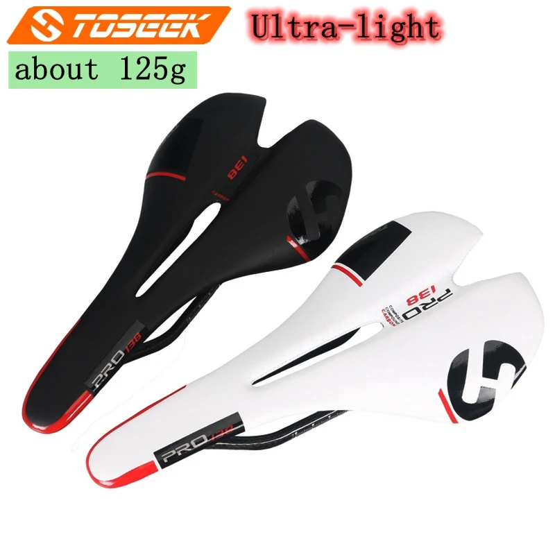 Ultralight Anglies Pluošto Dviračio Balno Kelių MTB Dviračių PU Viskas įskaičiuota balno dydis 278x138mm komforto, jojimo, dviračių priedai