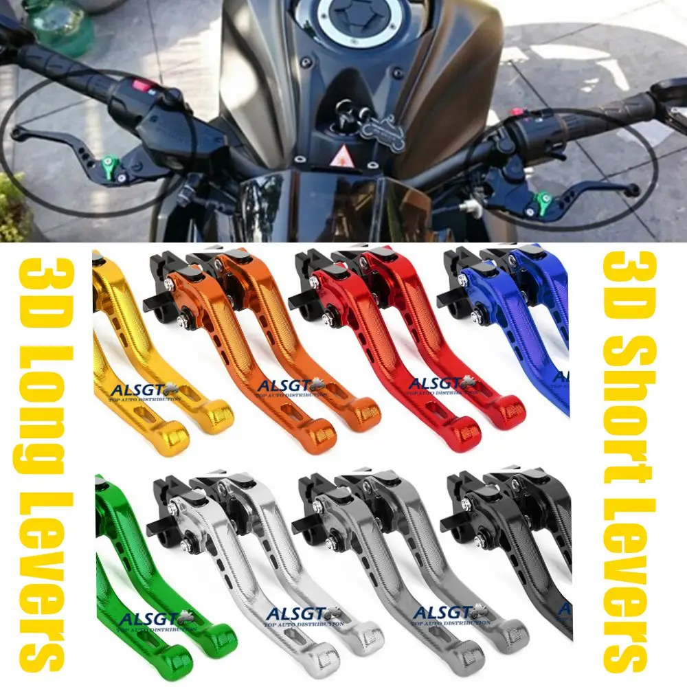Už Vespa VNA/VNB/VNC/VNL / VBA/VBB/VANDENYSC Super Reguliuojamas CNC Motociklams 3D Long/ Short Svertų, Sankabos, Stabdžių Svirtys 8 Spalvos 2 stilius